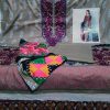 3 PC Unstitched Embroidered Lawn Suit with Lawn Dupatta