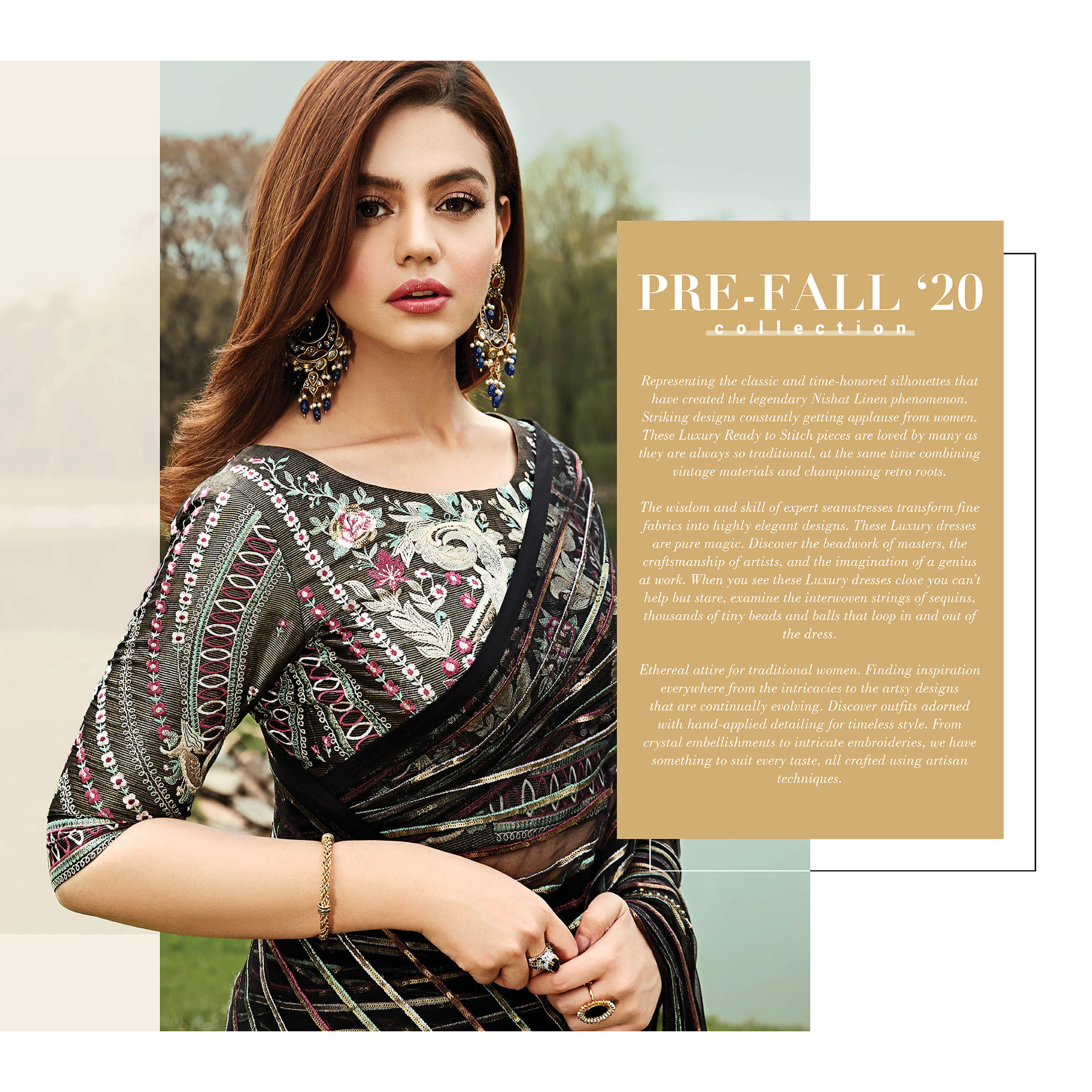 Nishat Linen Luxury Collection - Pre Fall 2020