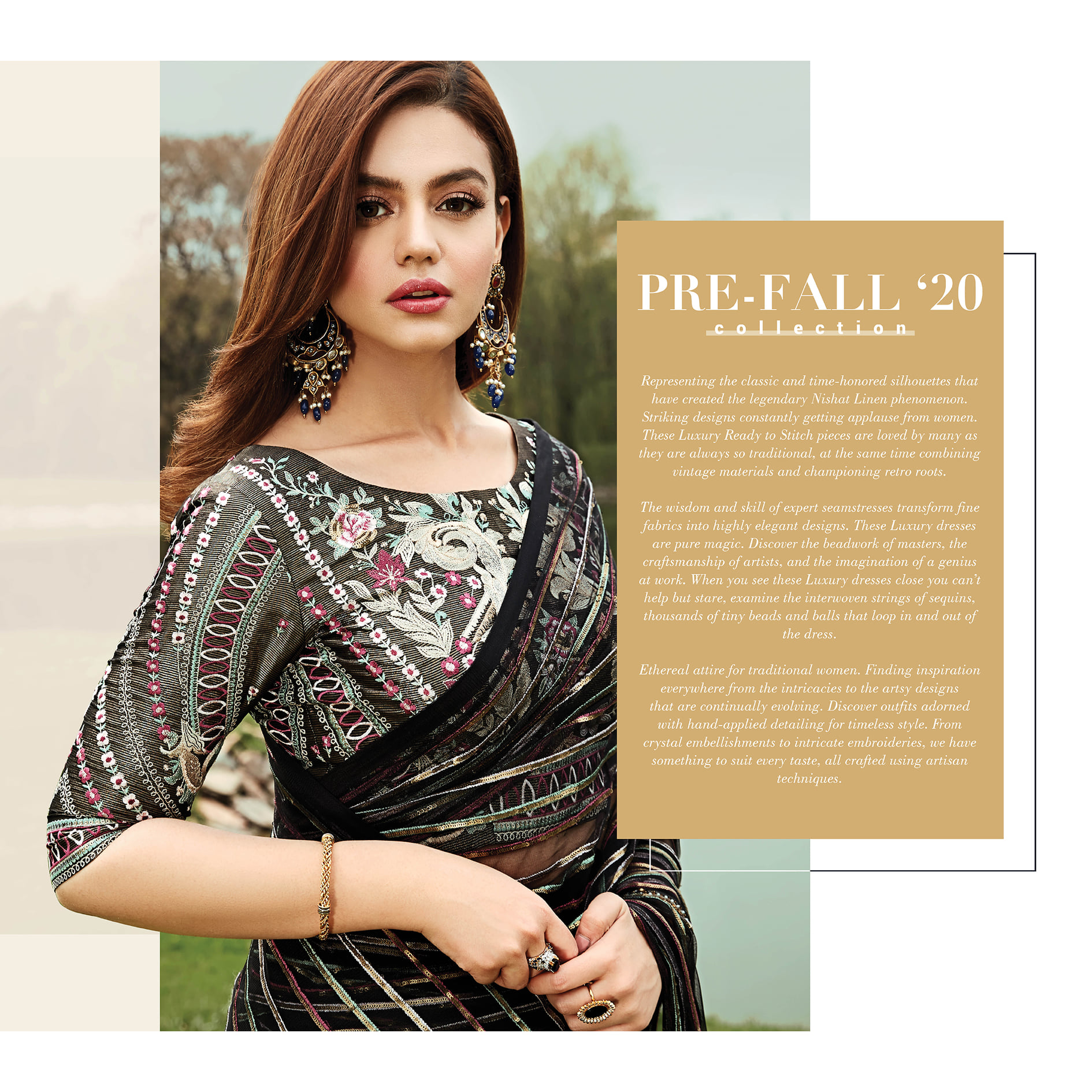 nishat linen shirt piece 2020