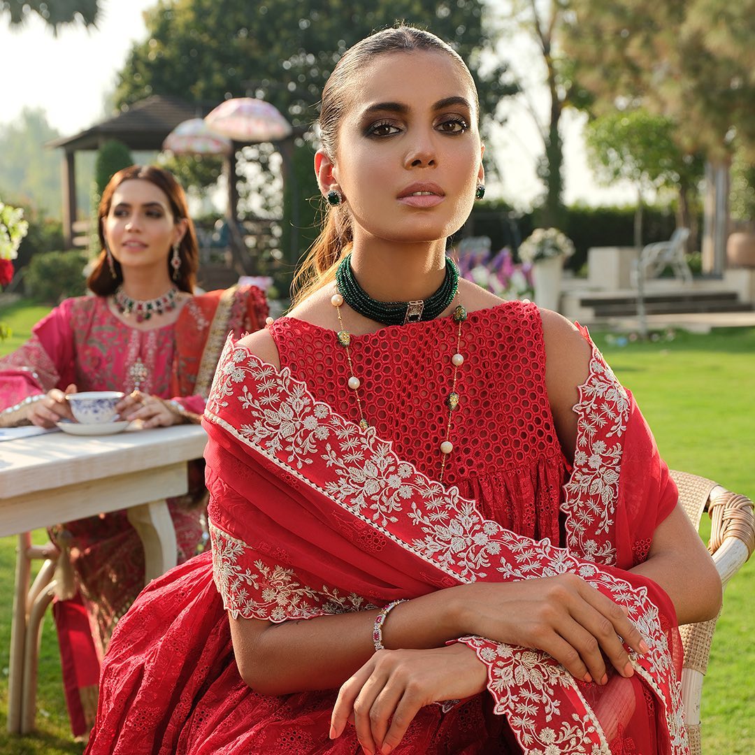 Jashan Wara - Unstitched Festive Lawn collection by Maryum N Maria