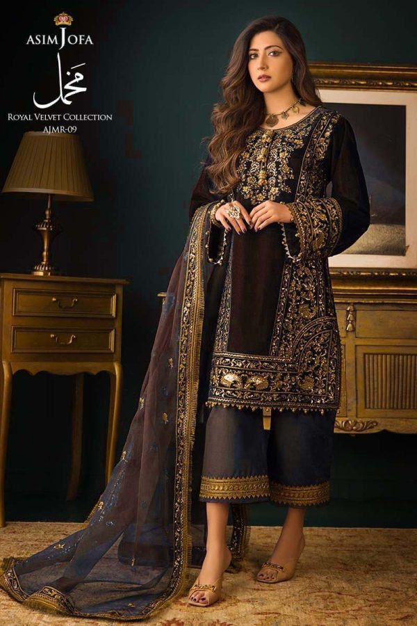 Asim Jofa Eid 2022-Organza Collection