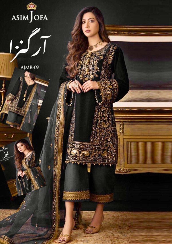 Asim Jofa Eid 2022-Organza Collection