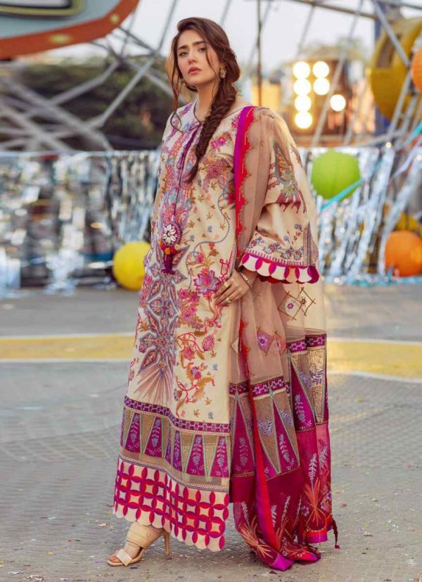 Asifa Nabeel Luxury Lawn Collection 2022 - Image 11