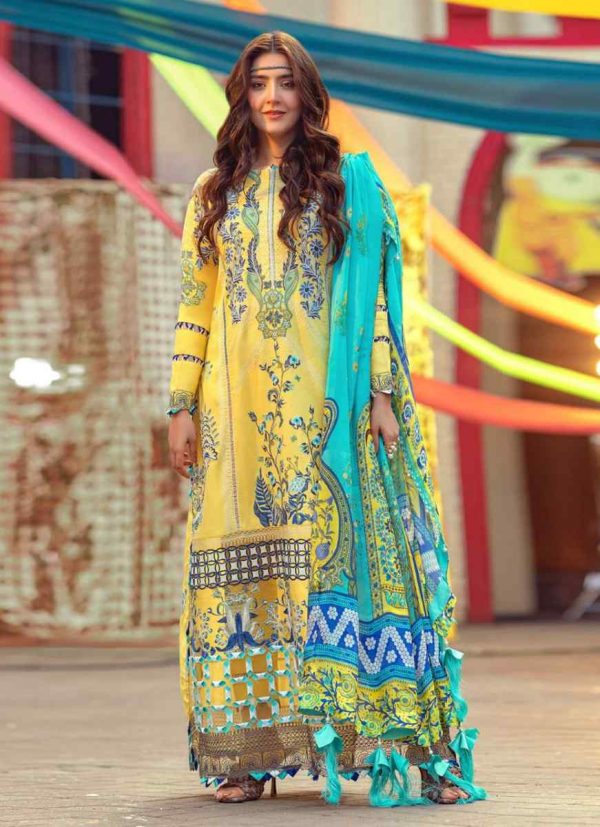 Asifa Nabeel Luxury Lawn Collection 2022 - Image 26