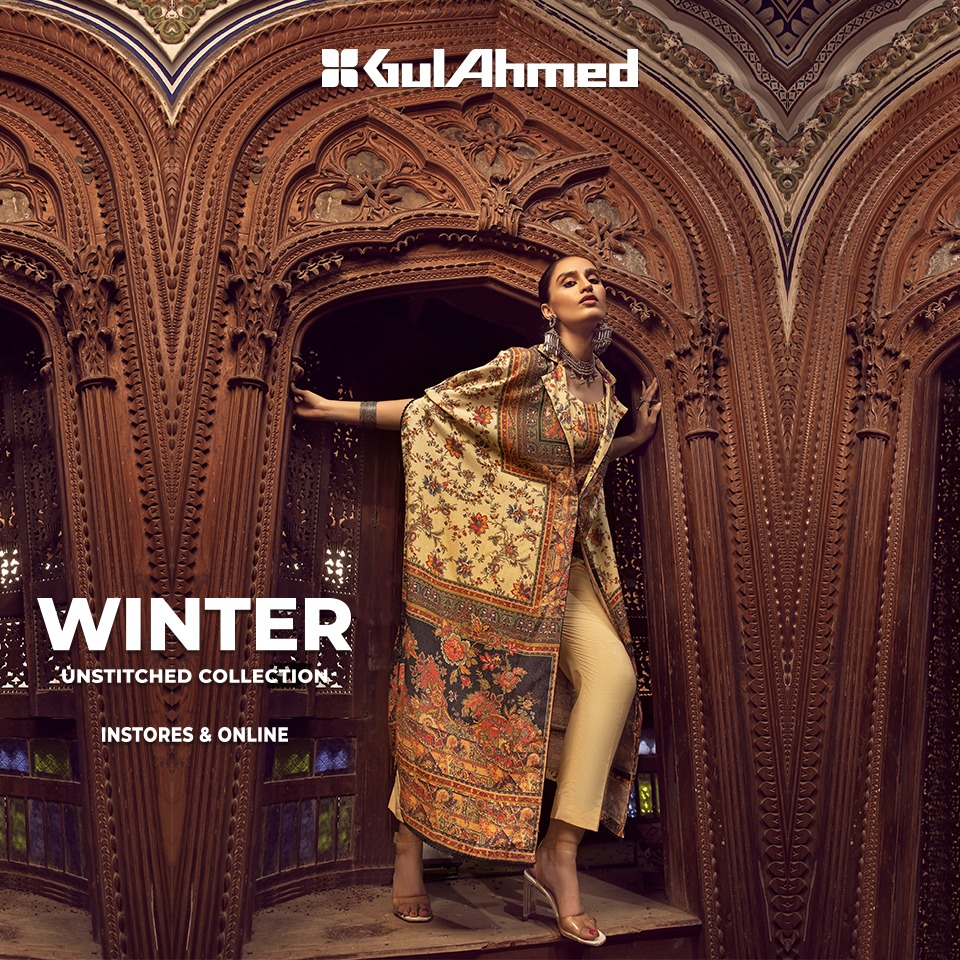 GulAhmed Winter Collection 2022