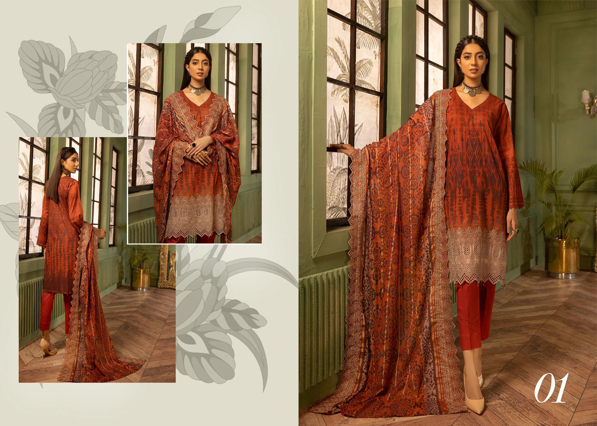 Orange Outfit Summer Collection VOL 01- 2023