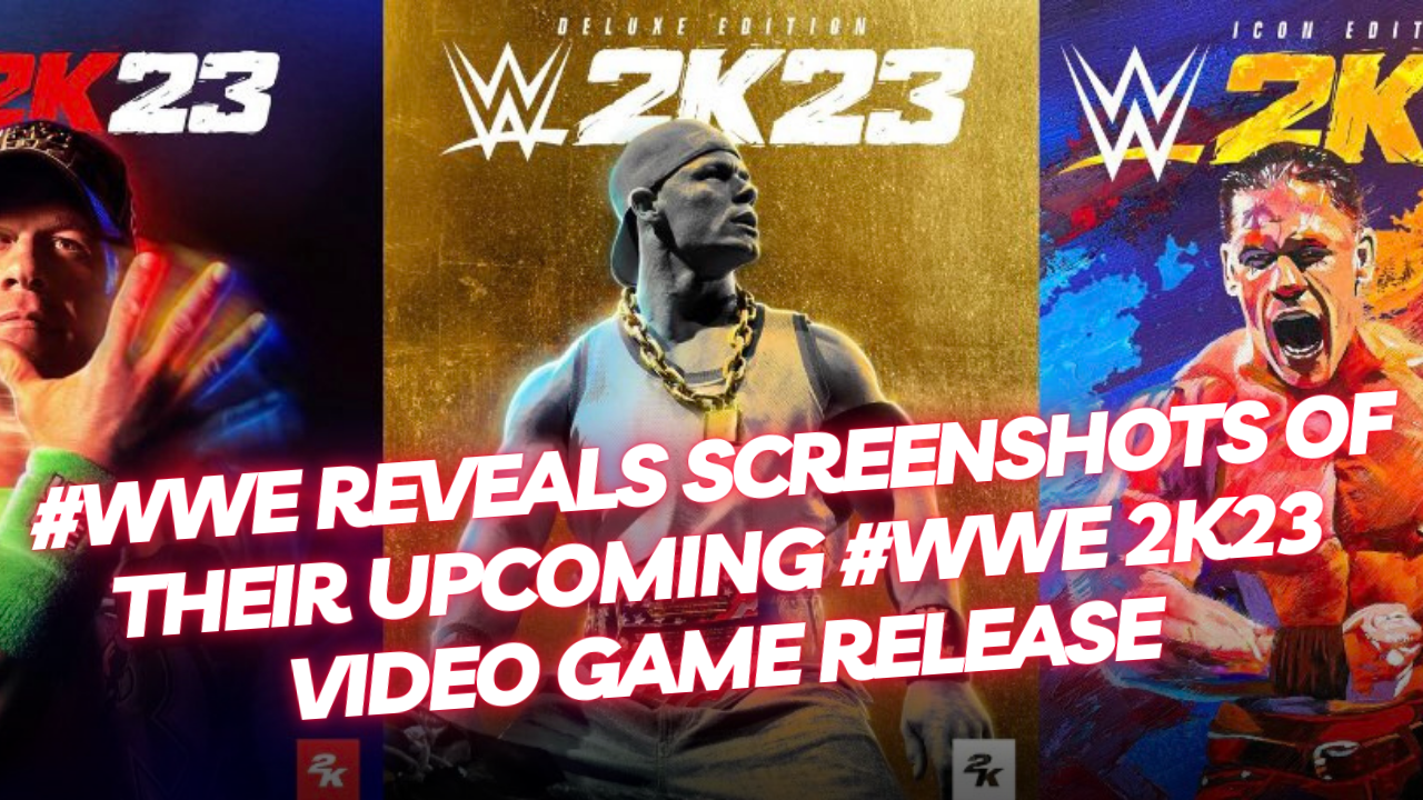 FIRST LOOK: #WWE reveals screenshots of their upcoming #WWE 2K23 video game