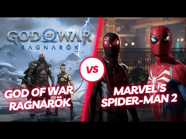 Top 3 Fighting Scenes of GOD OF WAR RAGNARÖK | Final Fantasy VII Remake | Marvel's Spider-Man 2