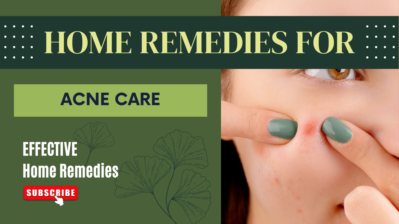 6 EFFECTIVE HOME REMEDIES FOR ACNE