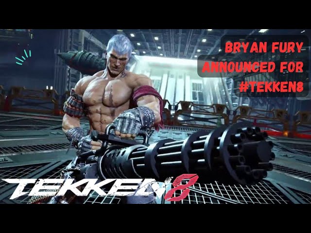 Tekken 8 Bryan Fury Gameplay & Reveal Trailer