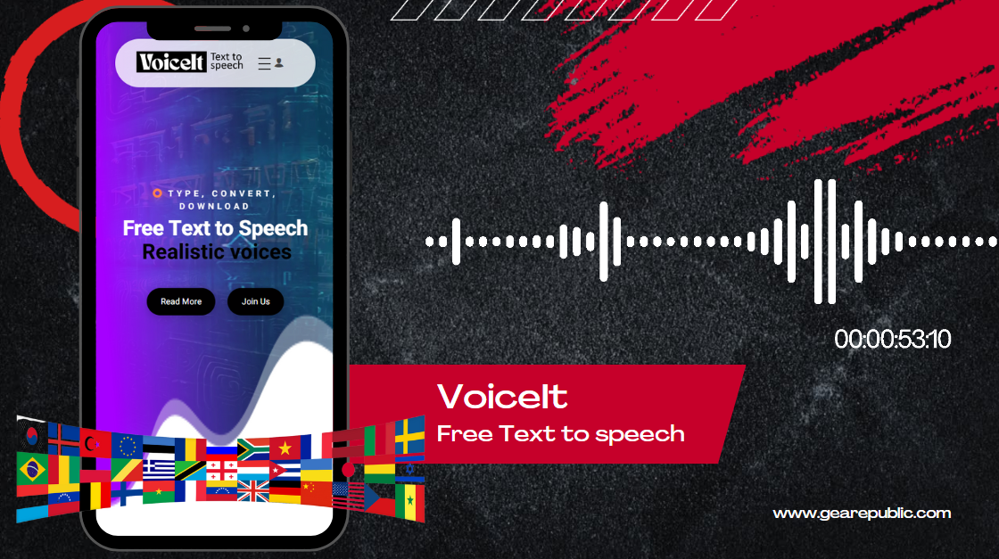 VoiceIt - Text to speech