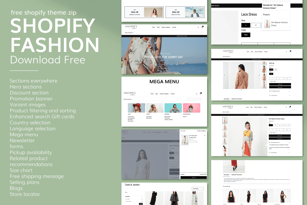 Download free shopify theme 2024