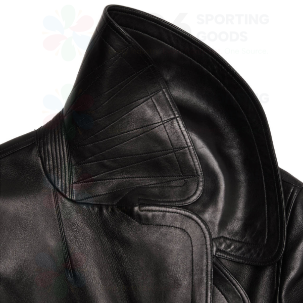 Long Leather Trench Coats - Image 3