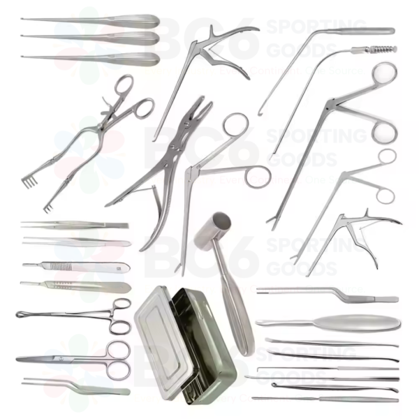 Basic Craniotomy & Laminectomy Surgical Orthopedic Spinal Instruments Set - Image 4