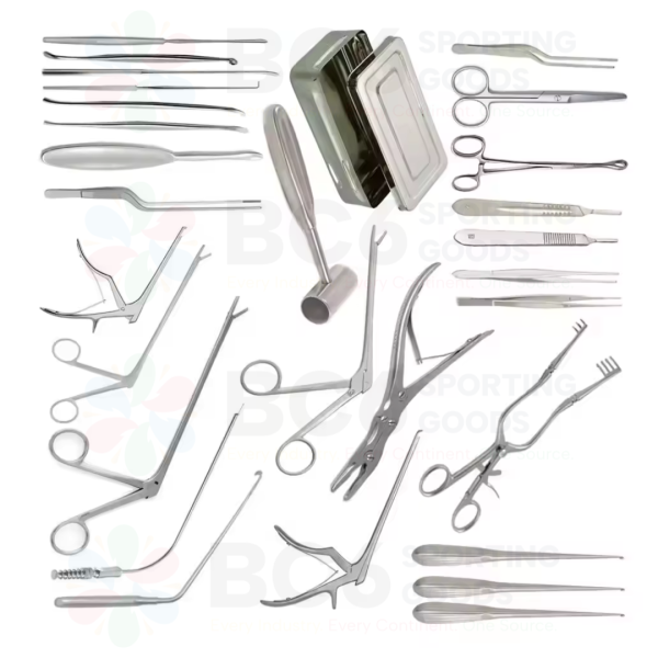 Basic Craniotomy & Laminectomy Surgical Orthopedic Spinal Instruments Set - Image 3