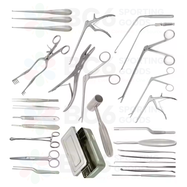 Basic Craniotomy & Laminectomy Surgical Orthopedic Spinal Instruments Set - Image 2