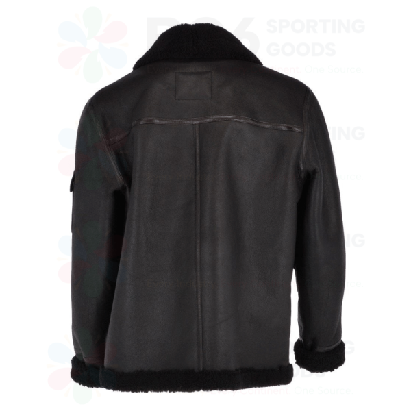 Leather pilot jacket - Image 2