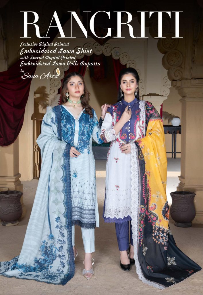 RANGRITI LAWN VOL-01 2025 Collection