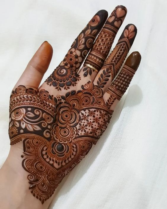 Unique Back hand Bridal Mehndi Design - Wedding Secrets