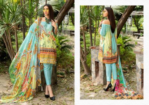 Umang by Motifz - Digital printed Embroidered Lawn Collection 2020