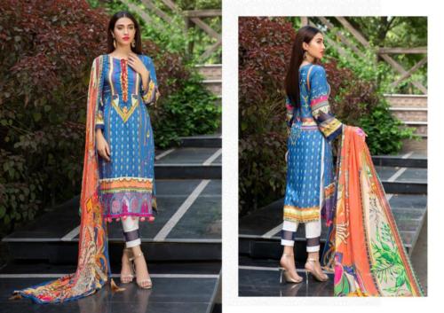 Umang by Motifz - Digital printed Embroidered Lawn Collection 2020