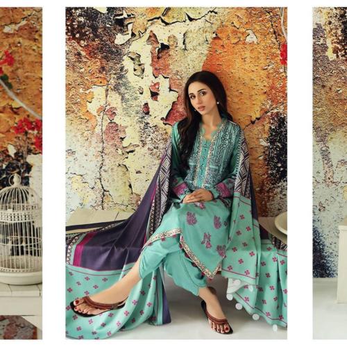 Charizma 3-piece unstitched Marina Prints collection 2020 (1)