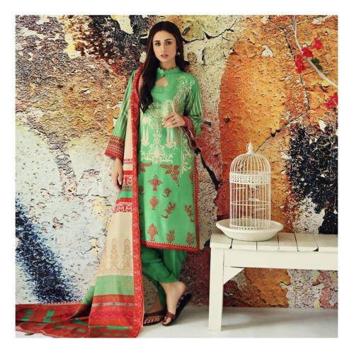 Charizma 3-piece unstitched Marina Prints collection 2020 (3)