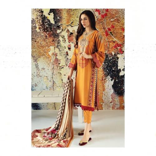 Charizma 3-piece unstitched Marina Prints collection 2020 (7)