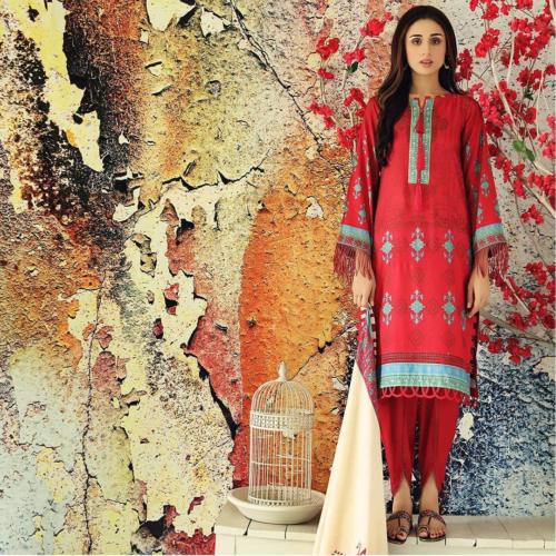 Charizma 3-piece unstitched Marina Prints collection 2020 (9)