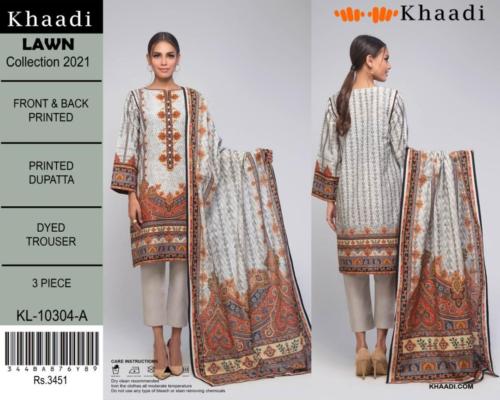 Khaadi Digital printed Vol 1 2021 (10)