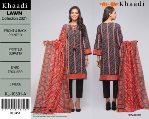 Khaadi Digital printed Vol 1 2021 (5)
