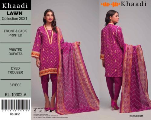 Khaadi Digital printed Vol 1 2021 (7)