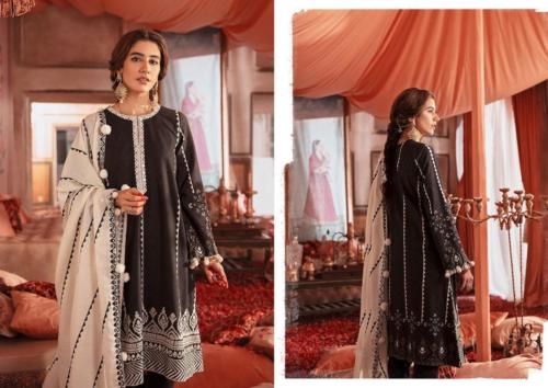 Khaddar and Linen Unstitched Collection 2020 by Cross Stitch (10)