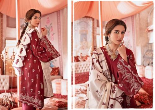 Khaddar and Linen Unstitched Collection 2020 by Cross Stitch (2)