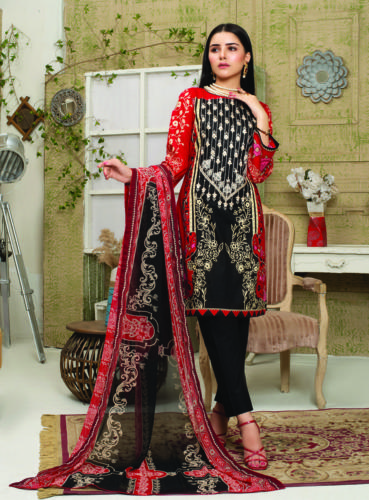 Mariam Ayesha Embroidered Lawn Collection 2021 - VOL 1 (8)