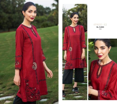 Nishat Linen latest Ready-to-Wear Embroidered winter collection’20 (14)