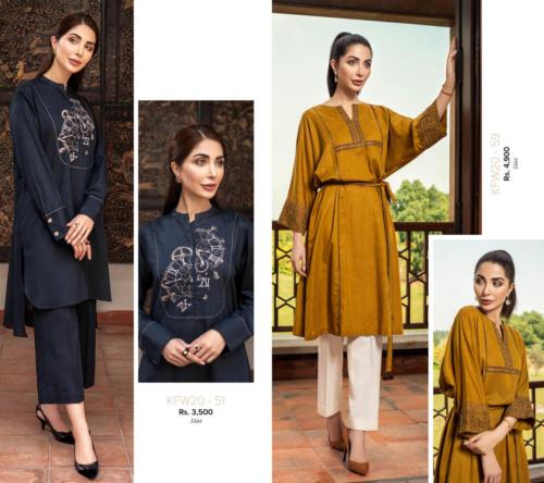 Nishat Linen latest Ready-to-Wear Embroidered winter collection’20 (17)