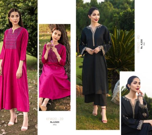 Nishat Linen latest Ready-to-Wear Embroidered winter collection’20 (6)