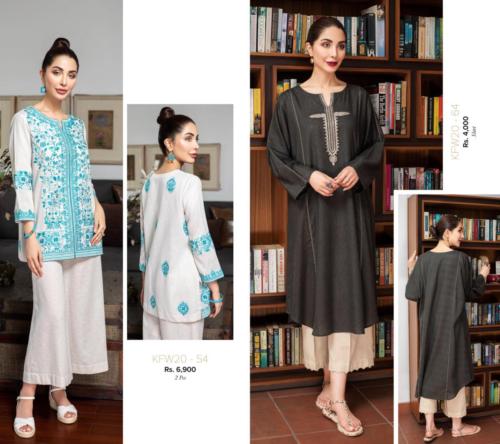 Nishat Linen latest Ready-to-Wear Embroidered winter collection’20 (8)