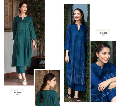 Nishat Linen latest Ready-to-Wear Embroidered winter collection’20 (9)