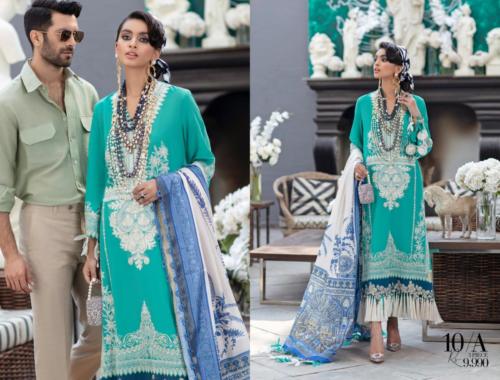 Sana Safinaz Luxury Lawn 2021 - Unstitched (29)