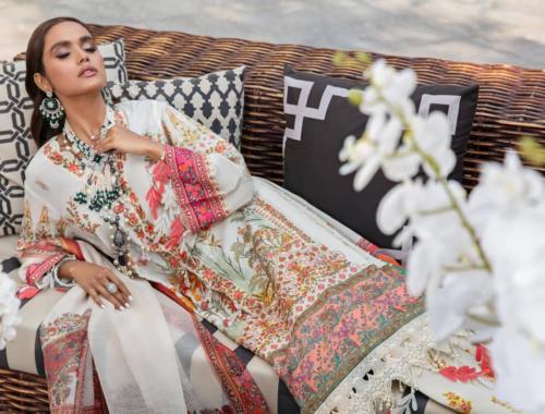 Sana Safinaz Luxury Lawn 2021 - Unstitched (38)