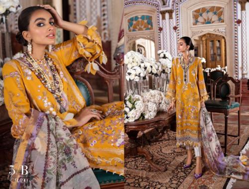 Sana Safinaz Luxury Lawn 2021 - Unstitched (44)