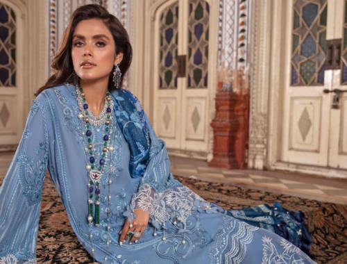 Sana Safinaz Luxury Lawn 2021 - Unstitched (45)