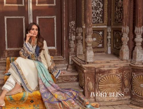 Sana Safinaz Luxury Lawn 2021 - Unstitched (56)