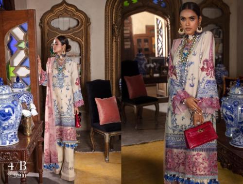 Sana Safinaz Luxury Lawn 2021 - Unstitched (59)