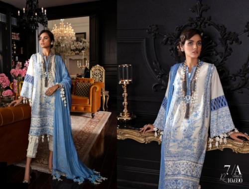 Sana Safinaz Luxury Lawn 2021 - Unstitched (60)